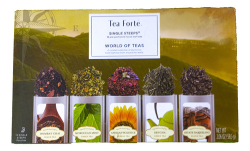 Tea Forté Single Steeps World Of Teas