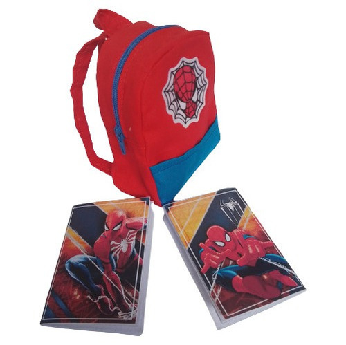 Kit Escolar Homem Aranha Para Boneca Baby Alive Ou Similares