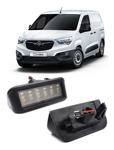 Luz Led Patente Opel Combo 2018-actual Accesorio