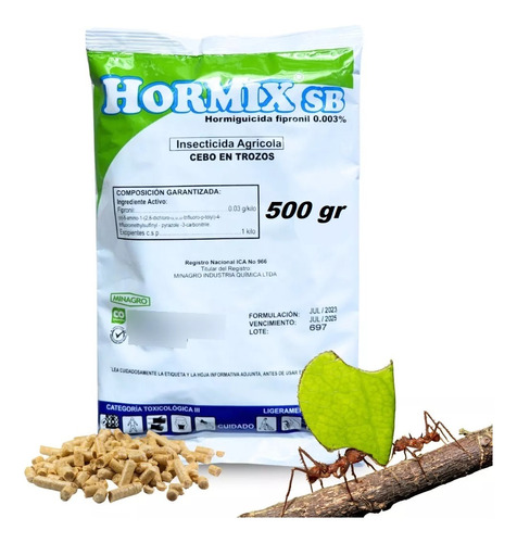 Hormix Cebo Control Hormiga X 500 Gr (fipronil 0,03%)