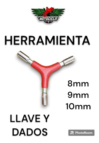 Llave  Y  Y Dados 8, 9 Y 10mm