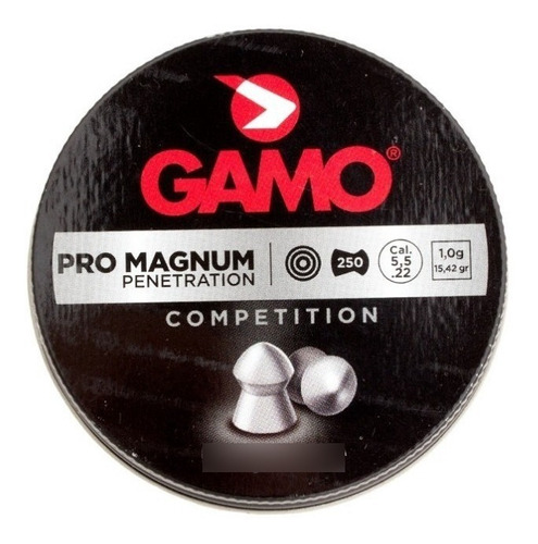Pellets Diabolos Gamo Pro Magnum Cal 5.5 (250 Piezas)