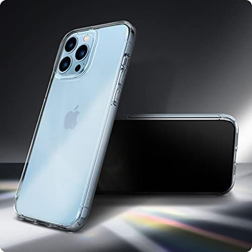 Imagen 5 de 8 de Funda Spigen Ultra Hybrid Para iPhone 13 Pro Max - Clear