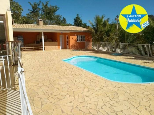 Chácara Com 3 Dormitórios À Venda, 4000 M² Por R$ 1.200.000,00 - Laranjal - Atibaia/sp - Ch1230