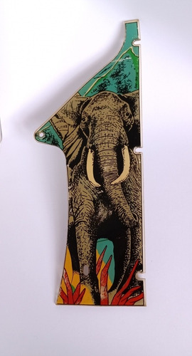 Plásticos Originales Pinball Jungle Lord Williams (Usado)
