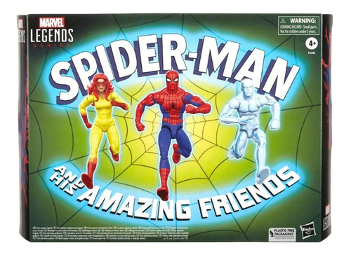 Marvel Legends Spiderman And His Amazing Friends Nuevo 