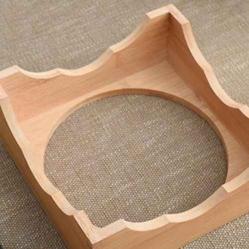 Almohadillas Calientes De Madera Salvamanteles Mesa De 15cm