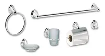 Comprar Accesorios Para Baños Cromado 6 Piezas Belta G