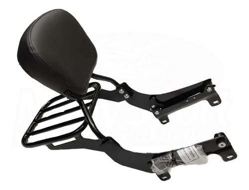 Sissy Bar Preto Bilho Harley Davidson Heritage 18/.. Rasante