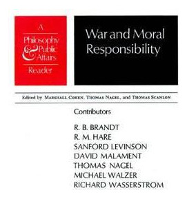 Libro War And Moral Responsibility - Marshall Cohen