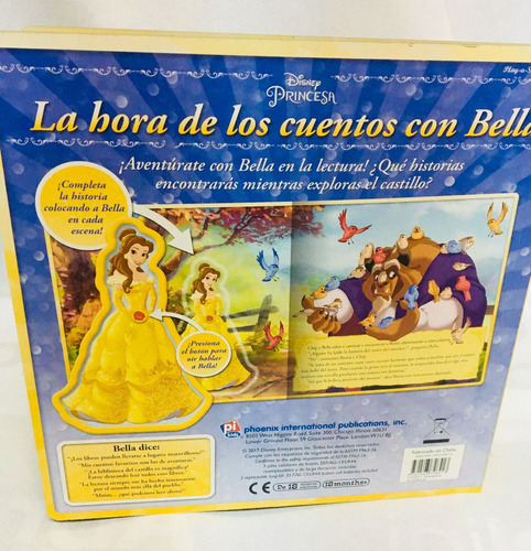 Libro Disney Princesa La Hora De Los Cuentos De Bella