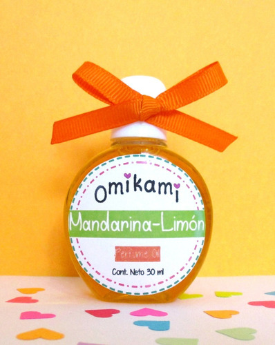 Perfume Oil Omikami Mandarina Con Limón 30 Ml
