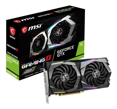 Tarjeta De Video Msi Geforce Gtx 1660 Super Gaming X Gpu 4k