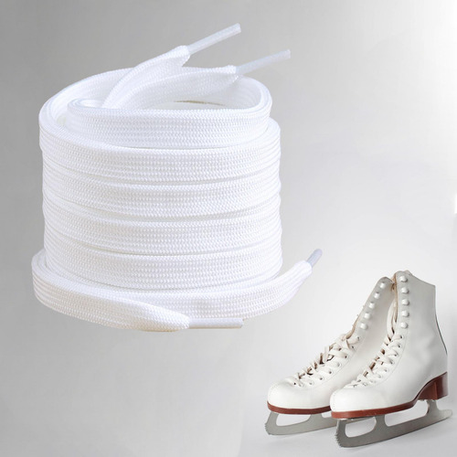 2 Cordones Para Patines De Hockey Cordones Planos Ligeros