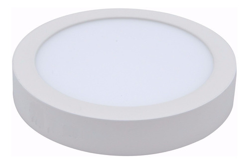 Plafon Led Techo Exterior 18w Redondo Frio Aplique 220v