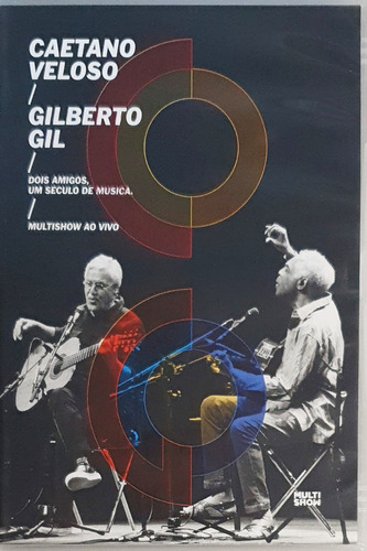 Dvd Caetano Veloso Gilberto Gil Dois Amigos Multishow Ao Viv