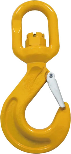 12 Un. Gancho Giratório Aço Alloy C/ Trava 13mm Grau 8 5,3t