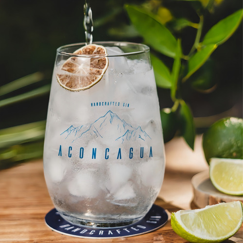 Gin Aconcagua Handcrafted London Dry Botella Aluminio 500ml
