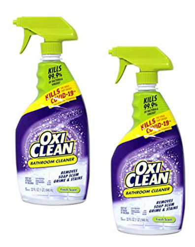 Limpiador Oxiclean Para Baño - 32 Oz (pack De 2)