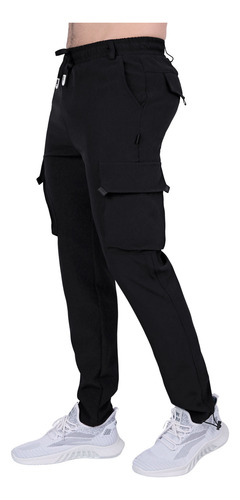 Pantalón Hombre Moda Recto Negro Roosevelt 50105400