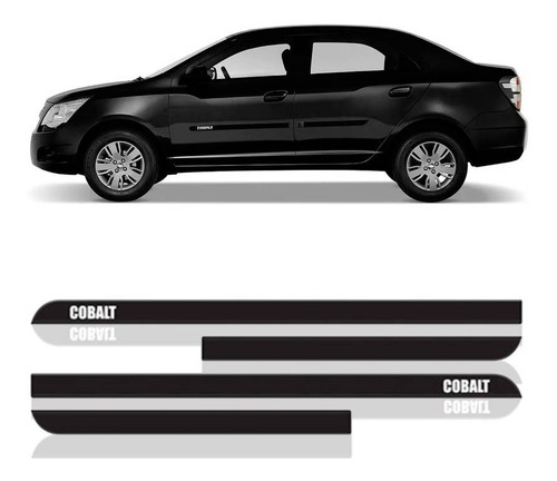 Kit Borrachão Lateral Cobalt 2012 13 14 2015 Personalizado