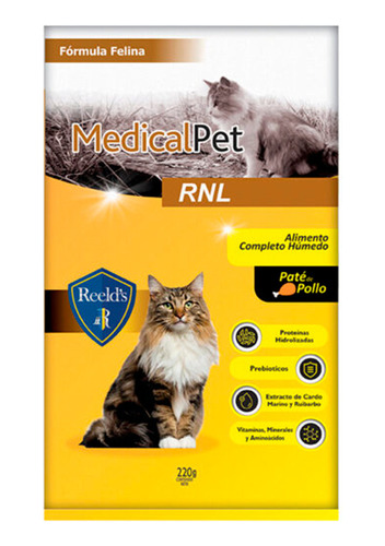 Reelds Medi Pet Rnl Gatos X 220 Gr