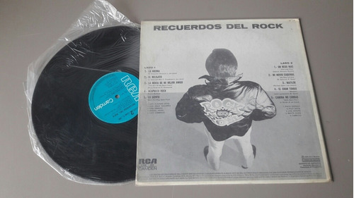 Disco Acetato Recuerdos Del Rock Rock And Roll