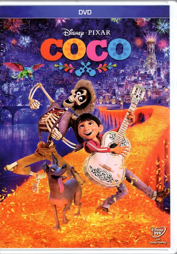 Coco Disney Pixar Pelicula Dvd