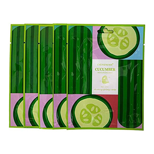 N-1 Pepino Facial Skin Care Sheet Mask Pack De 5 - Mascarill