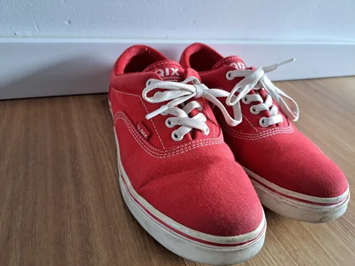 Zapatos floreados vans top de mujer usados