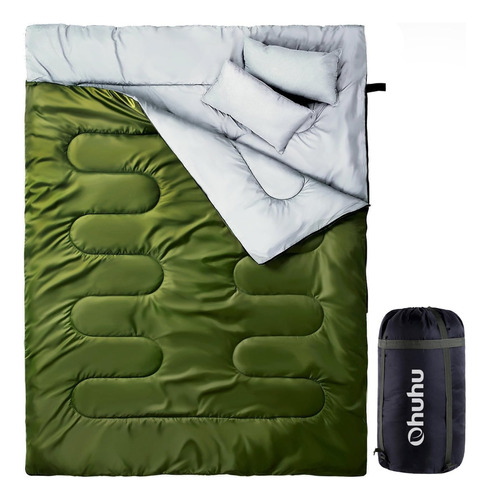 Saco Bolsa De Dormir Sleeping Bag Camping Doble Marca Ohohu