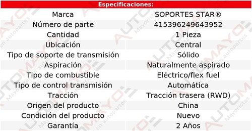 Tacón Transmisión Ctral Yukon 8 Cil 6.0l Gmc 2010-2013
