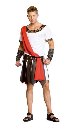 Disfraz De Soldado Guerrero Griego De Grecia Romana Y Gladia