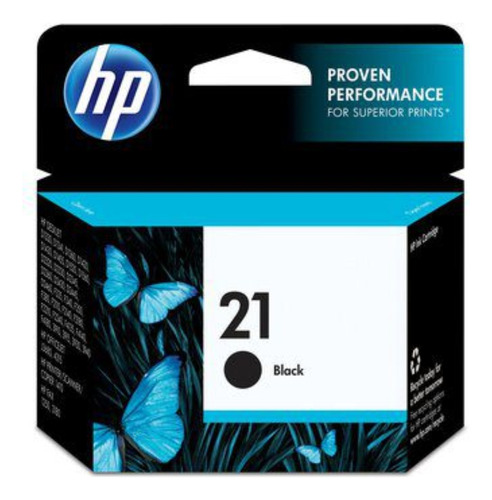 Cartucho Para Impresora Hp 21 Negro Original Vencido