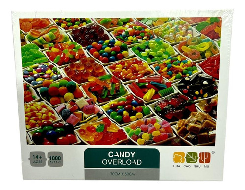 Rompecabezas Puzzle 1000 Piezas Caramelos Nivel Candy Crush!