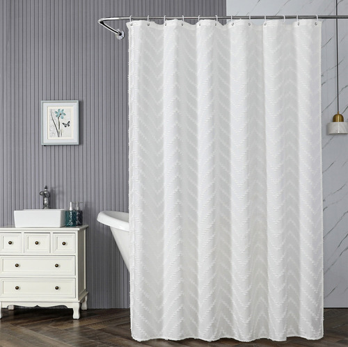 Una Cortina Moderna Para Baño Farmside, Universal Para Todos