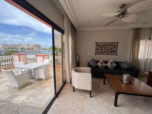 Penthouse De Lujo Amueblado En Fishing Lodge De La Marina De Cap Cana, Punta Cana, Terraza Vista A La Marina