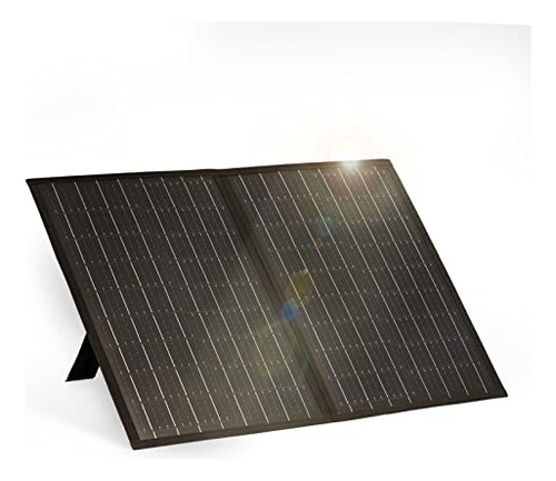 Kit De Panel Solar Plegable De 100 W: Cargador De Panel Sola