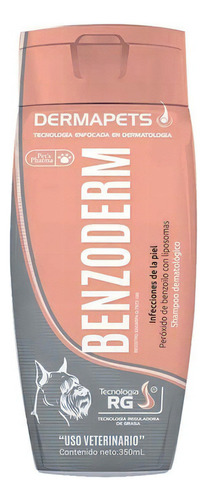 Benzoderm Shampoo 350 ML Pets Pharma