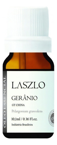 Óleo Essencial De Gerânio Gt China 10,1ml Laszlo