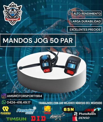 Mandos Para Jog50 Par