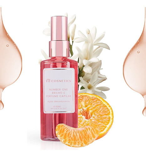 Perfume Capilar Number One Parfum 60ml Fit Cosmetics