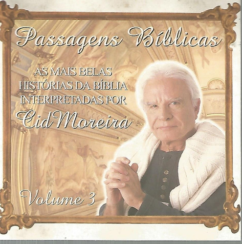 6 Cds - Cid Moreira - Passagens Bíblicas (Usado)