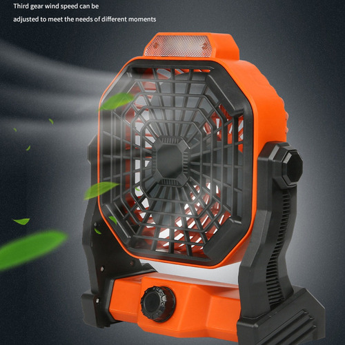 Mini Ventilador De Sobremesa Portátil Recargable Por Usb