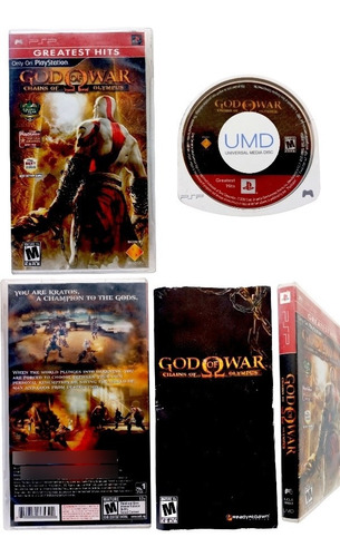 God Of War Chains Of Olympus Psp  (Reacondicionado)