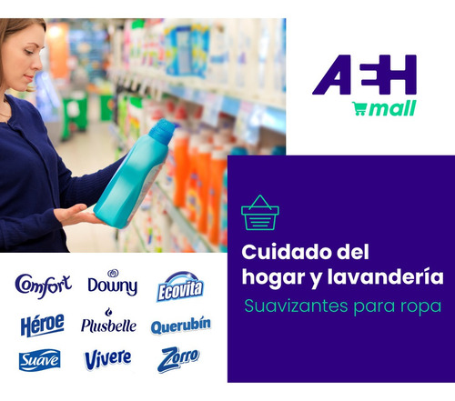 Suavizante Ecovita Clasico Intense Doypack 900ml Pack X6