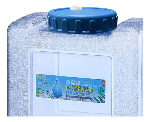 Jarra De Botella De Agua Redonda De Gran Capacidad Con 5l
