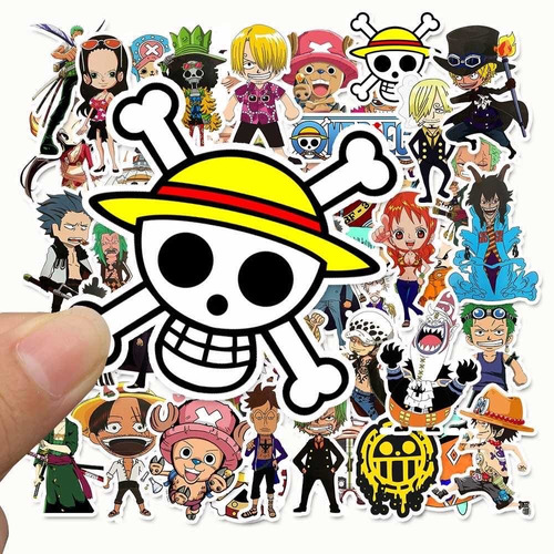 50 Piezas De Sticker De One Piece