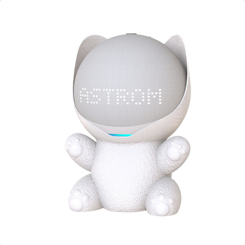 Suporte Gato Gatinho Compatível Com Echo Dot 5 E 4 Geração