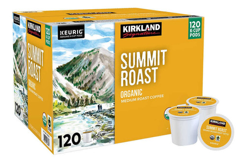 Keurig Café Orgánico Kirkland Summit Roast K-cup 120 Pods